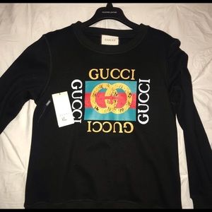 Gucci extra large sweat shirt